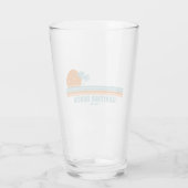 Sebastian Beach Fort Lauderdale Sun Palm Trees Glas (Achterkant)