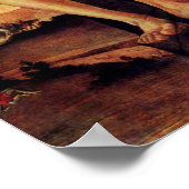 Sebastian door Sandro Botticelli Poster (Hoek)