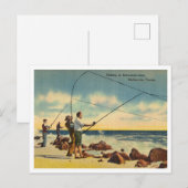 Sebastian Inlet, Florida vissen scène Briefkaart (Voorkant / Achterkant)