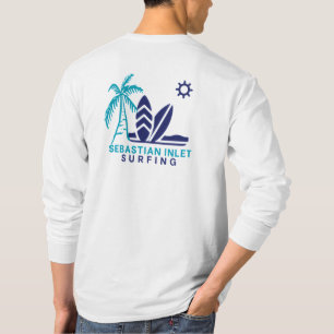 Sebastian Inlet Surfing Melbourne Beach FL T-shirt