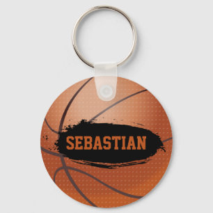 Sebastian Name Basketball Sleutelhanger / Keyring