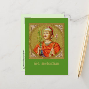 Sebastian (SNV 24) (Square Afbeelding) Verticaal Briefkaart