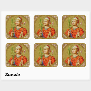 Sebastian (SNV 24) Vierkante Sticker