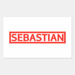Sebastian Stamp Rechthoekige Sticker