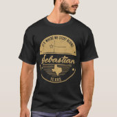 Sebastian Texas Het is waar mijn verhaal begint T-shirt (Voorkant)