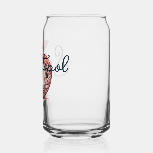 Sebastopol California Gravenstein Apple Fair Blikvorm Glas (Rechts)