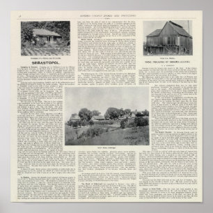 Sebastopol, Californië Poster