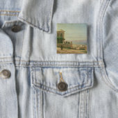 Sebastopol Vierkante Button 5,1 Cm (In situ)