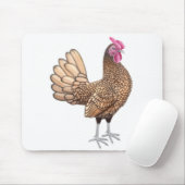 Sebright Bantam Rooster Mousepad Muismat (Met muis)