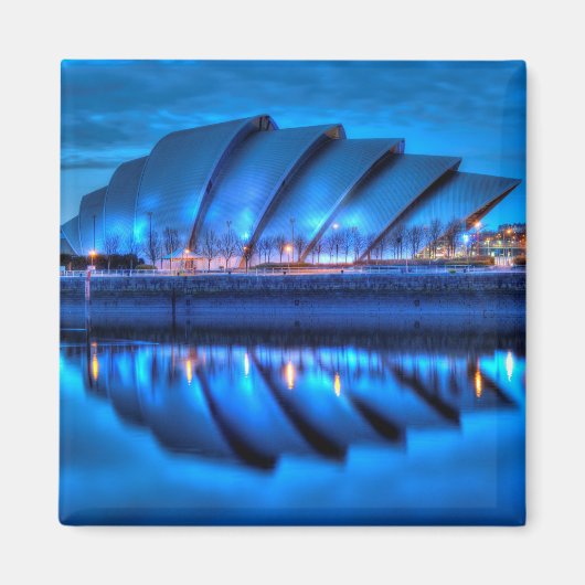 SEC Armadillo, Glasgow, Scotland Magnet (Devant)