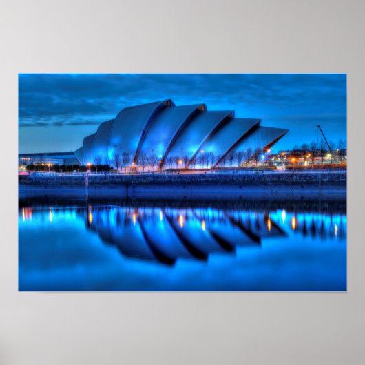 SEC Armadillo, Poster van Glasgow (Voorkant)