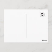 Sec comme un Motif os I carte postale (Dos)