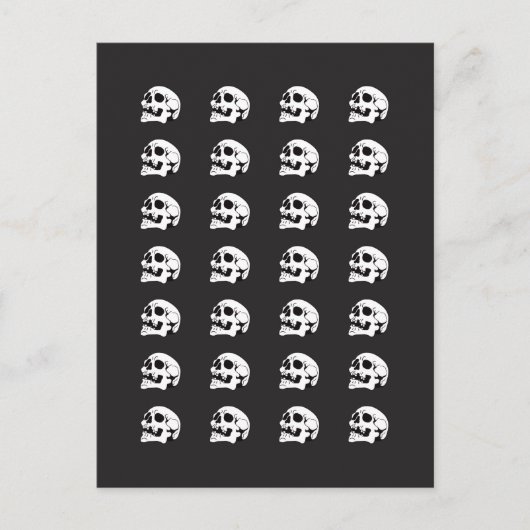 Sec comme un Motif os I carte postale (Devant)