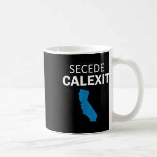 Secede Calexit T Shirt (politiek T Shirt) Koffiemok