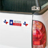 Secede Texas 2 Bumpersticker (Op Truck)