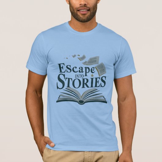 S'échapper dans des histoires Enchantant T-Shirt (Devant)