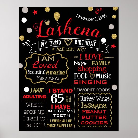 Séchette de gâteau pour adultes Signal de tableau (Devant)