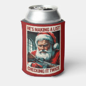Second Amendment Santa Can Cooler | Gun Rights (Blikje Achterkant)