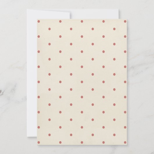 Second Anniversaire Amour Bug Baby Girl Invitation (Dos)