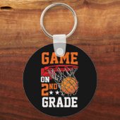 Second Grade Game On Sketll Ck To School 2nd Grade Sleutelhanger (Voorkant)