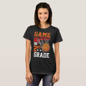 Second Grade Game On Sketll Ck To School 2nd Grade T-shirt (Voorkant volledig)