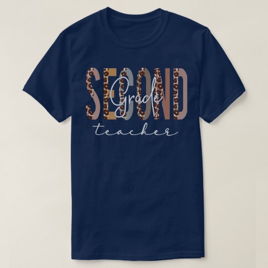 Second Grade Teacher Back To School Appreciation L T-shirt (Design voorkant)