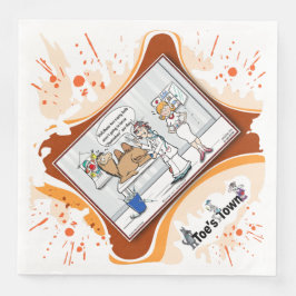 Second Opinion | Get Well Dinner Napkin Servet