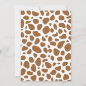 Second Rodeo Cowboy Western 2nd Birthday Kaart (Achterkant)