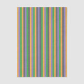 Secondary Whimsy Striped Tissue Paper Tissuepapier (Voorkant)