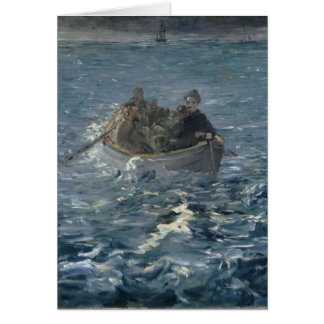 Secoué par les vagues