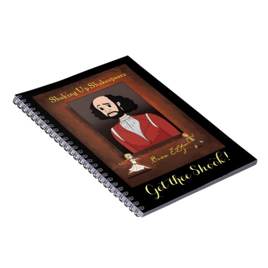 Secouer Shakespeare Spiral Carnet photo (Côté Droit)