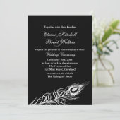 Secouer vos plumes de queue Faire-part de mariage (Debout devant)