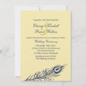 Secouer vos plumes de queue jaune Faire-part de ma (Devant)