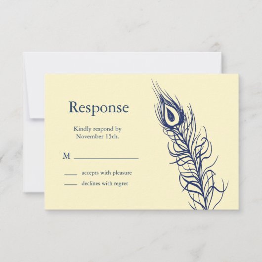 Secouer vos plumes de queue RSVP (Devant)