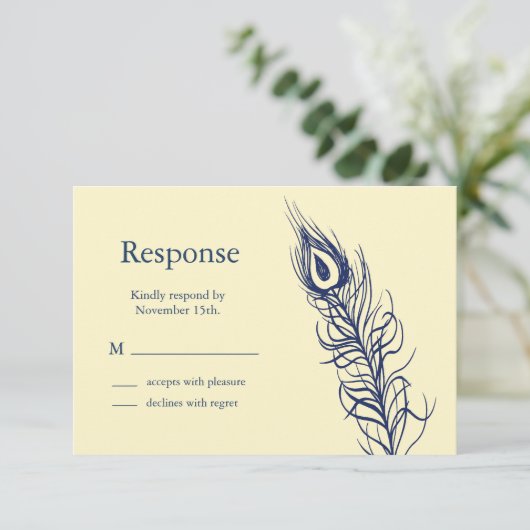 Secouer vos plumes de queue RSVP (Debout devant)