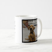 Secourez Dog Mom Hero Photo Mug (Devant droit)