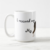Secourir Boston Terrier Coffee Mug (Gauche)