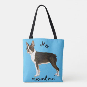 Secourir Boston Terrier Sac fourre-tout