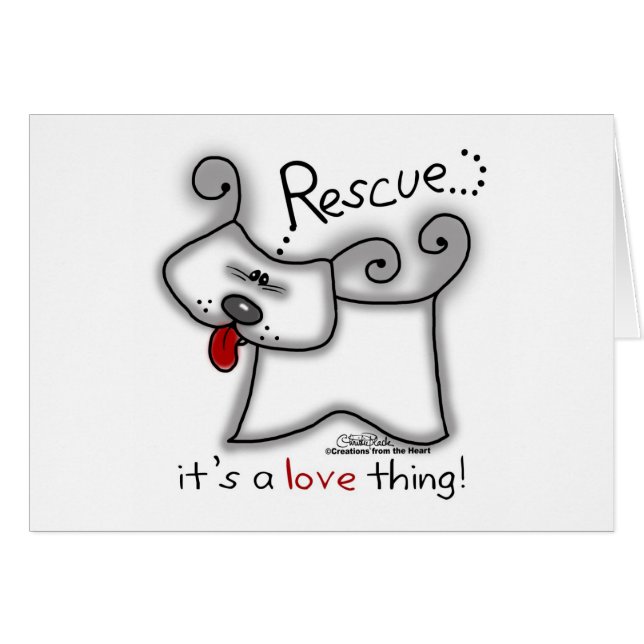 Secourir Chien ... C'est une chose d'amour (Devant horizontal)