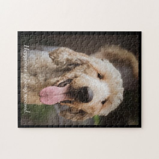 Secourir Chien Standard Poodle Puzzle (Horizontal)