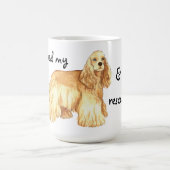 Secourir Cocker Spaniel Coffee Mug (Centre)