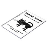 Secourir le Carnet Black Cats (Côté gauche)