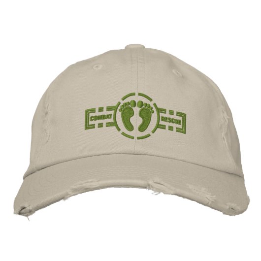 Secourt de combat Roundel Casquette | Pieds verts (Devant)