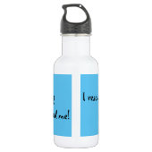 Secourt Ibizan Hound Bouteille d'eau en acier inox (Dos)