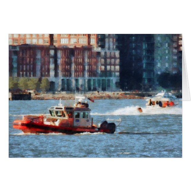 Secourt incendie Bateau Hudson River (Devant horizontal)
