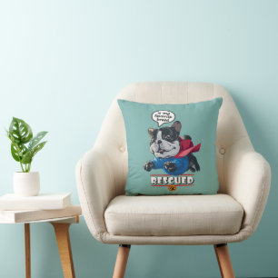 Secourus est ma race préférée Coussin jetable de