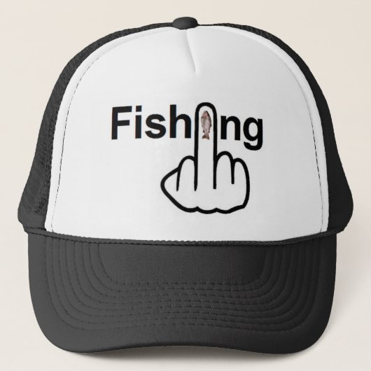 Secousse de pêche de casquette (Devant)