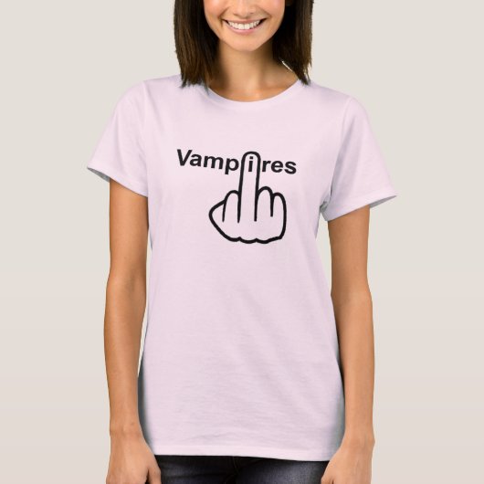 Secousse de vampires de T-shirt (Devant)