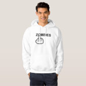 Secousse de zombis de sweat - shirt à capuche (Devant entier)