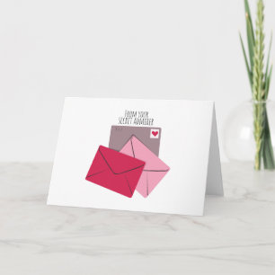 Secret Admirer Feestdagen Kaart